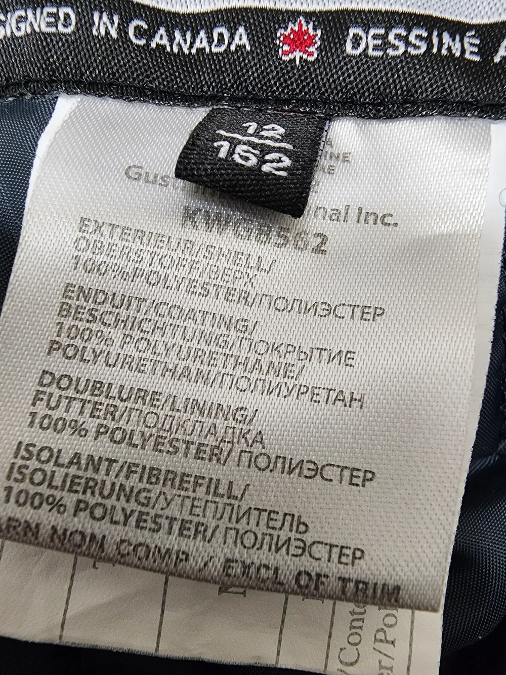 Kamik polyester feature